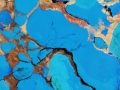 Turquoise Topography II Detail